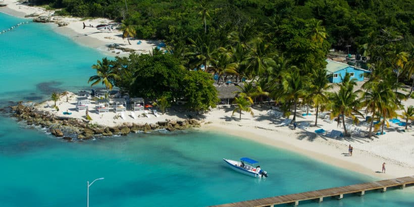 Saona Island by Helicopter